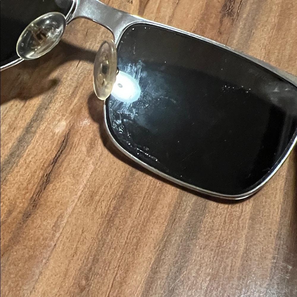Prada Black and Silver Sunglasses - Picture 6 of 8